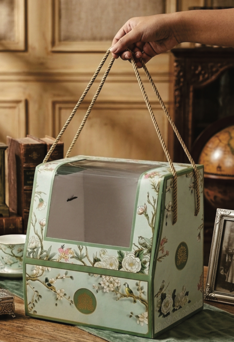 Crystal hamper box