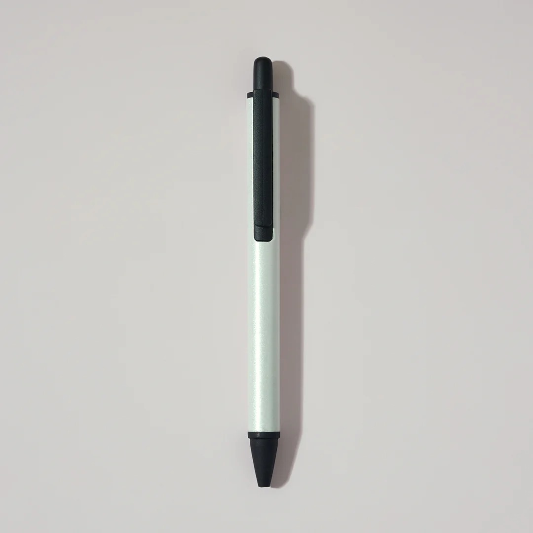 White Metallic Pen